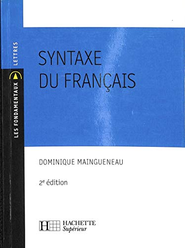 Syntaxe du français : [e-book]