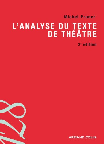 L'Analyse du texte de théâtre