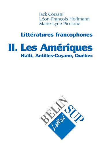 Littératures francophones. II