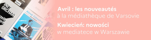 Varsovie - Nouveautés (avril 2025) - Nowości (kwiecien 2025)