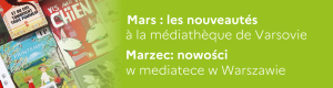 Varsovie - Nouveautés (mars 2026) - Nowości (marzec 2026)