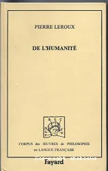 De l'humanité