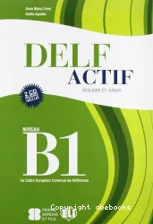 Delf Actif Scolaire et Junior B1