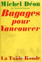 Bagages pour Vancouver