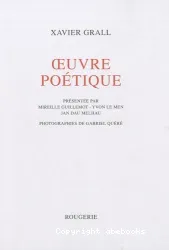 Oeuvre poétique