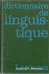 Dictionnaire de linguistique