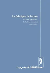 La fabrique de levure