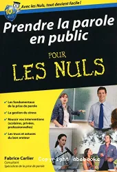 Prendre la parole en public : pour les nuls