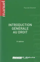 Introduction générale au droit