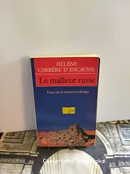 Le Malheur russe: essai sur le meurtre politique