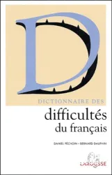 Dictionnaire des difficultés du français