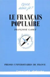 Le français populaire