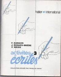 Activités écrites 3