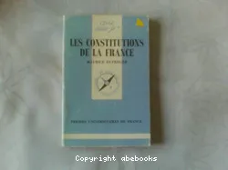 Les Constitutions de la France