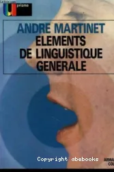 Eléments de linguistique générale