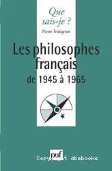 Les Philosophes français d'aujourd'hui