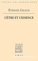 L'Etre et l'essence