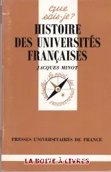 Histoire des universités françaises