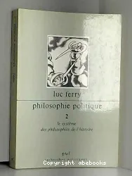 Le Système des philosphies de l'histoire