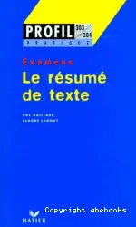 Le Résumé de texte