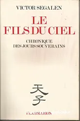 Le fils du ciel : Chronique des jours souverains