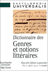 Dictionnaire des Genres et notions littéraires