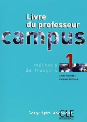 Livre du professeur