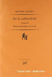 De la subjectivité