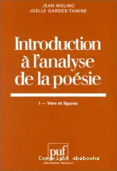 Introduction à l'analyse de la poésie; Vers et figures