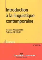 Introduction à la linguistique contemporaine