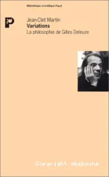 Variations: la philosophie de Gilles Deleuze