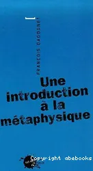 Une introduction à la métaphysique