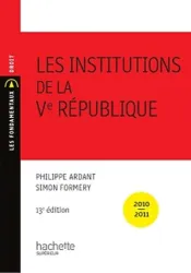 Les institutions de la Ve République