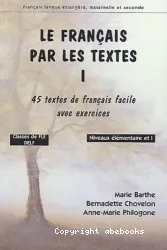 Le français par les textes