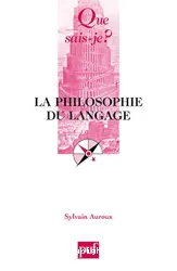 La philosophie du langage