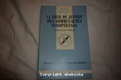 La Cour de justice des Communautés européennes