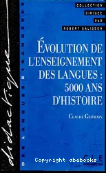 Evolution de l'enseignement des langues