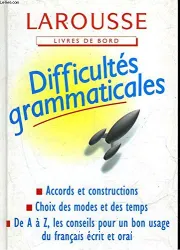 Difficultés grammaticales