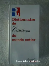 Dictionnaire de citations du monde entier