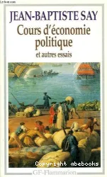 Cours d'économie politique et autres essais