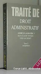 Traité de droit administratif