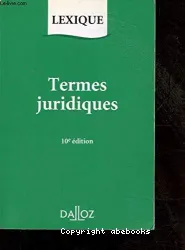 Termes juridiques