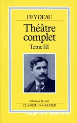 Théâtre complet. III