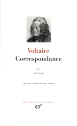 Correspondance. IX, Juillet 1767 - septembre 1769