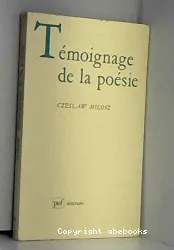 Témoignage de la poésie