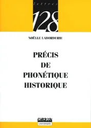 Précis de phonétique historique