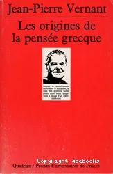 Les Origines de la pensée grecque