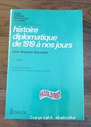 Histoire diplomatique de 1919 à nos jours