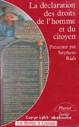 La Déclaration des droits de l'homme et du citoyen