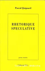 Rhétorique spéculative